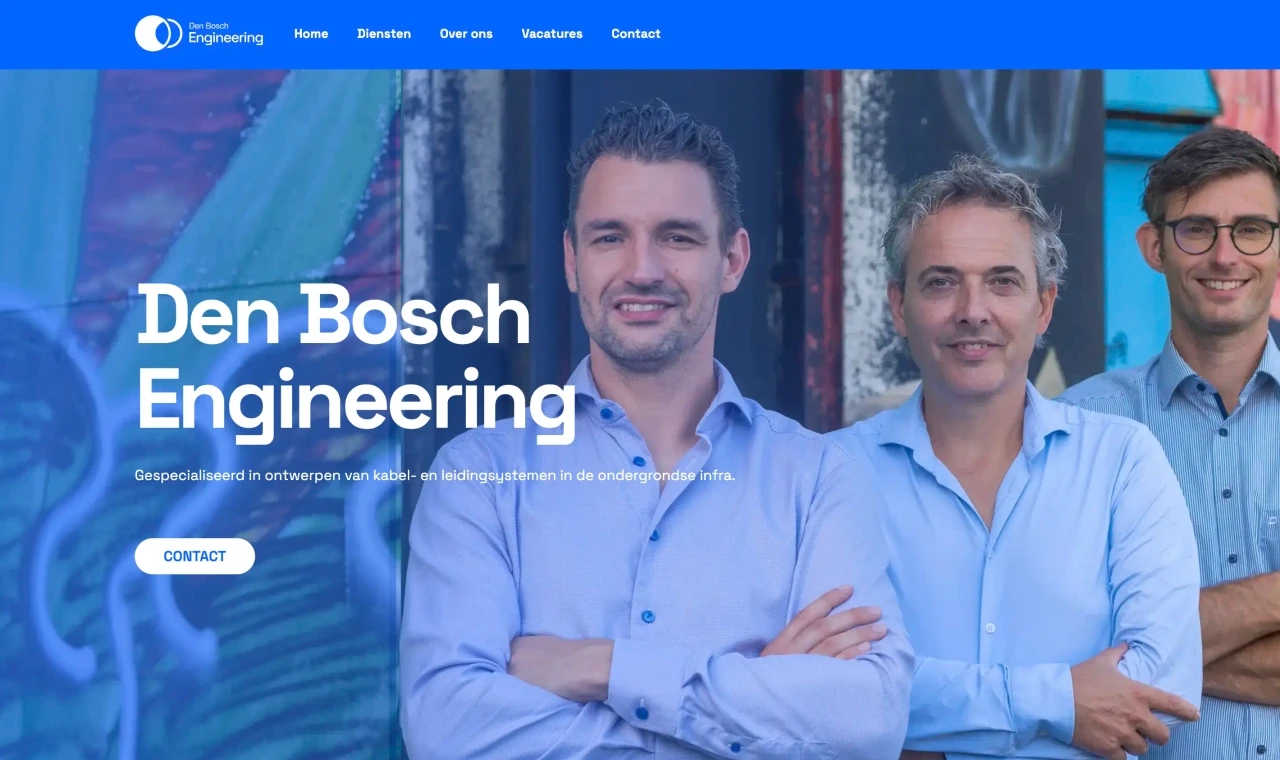 Website DenBosch Engineering